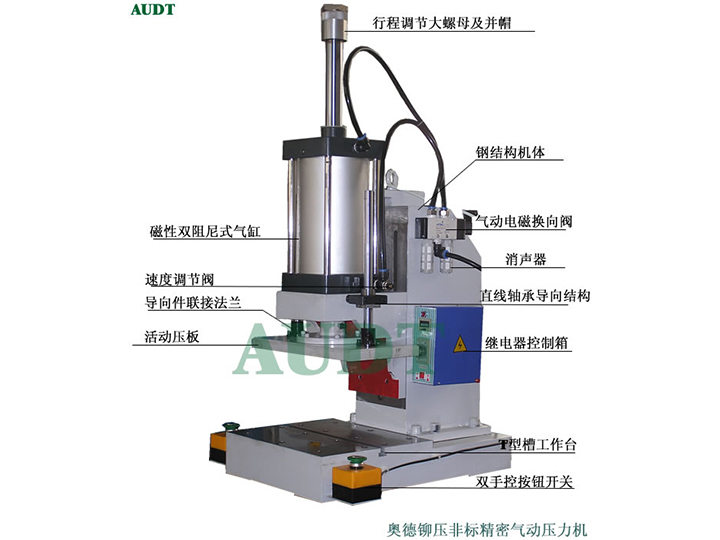 J1310中板式氣動(dòng)壓力機(jī)